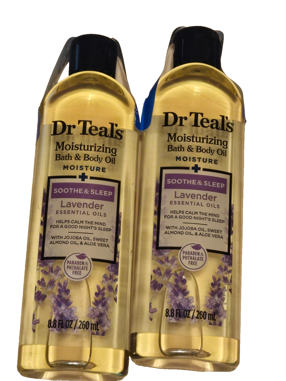 Dr. Teal's Soothe & Sleep Lavender Essential Oil 8.8 oz Pack of 2 New
